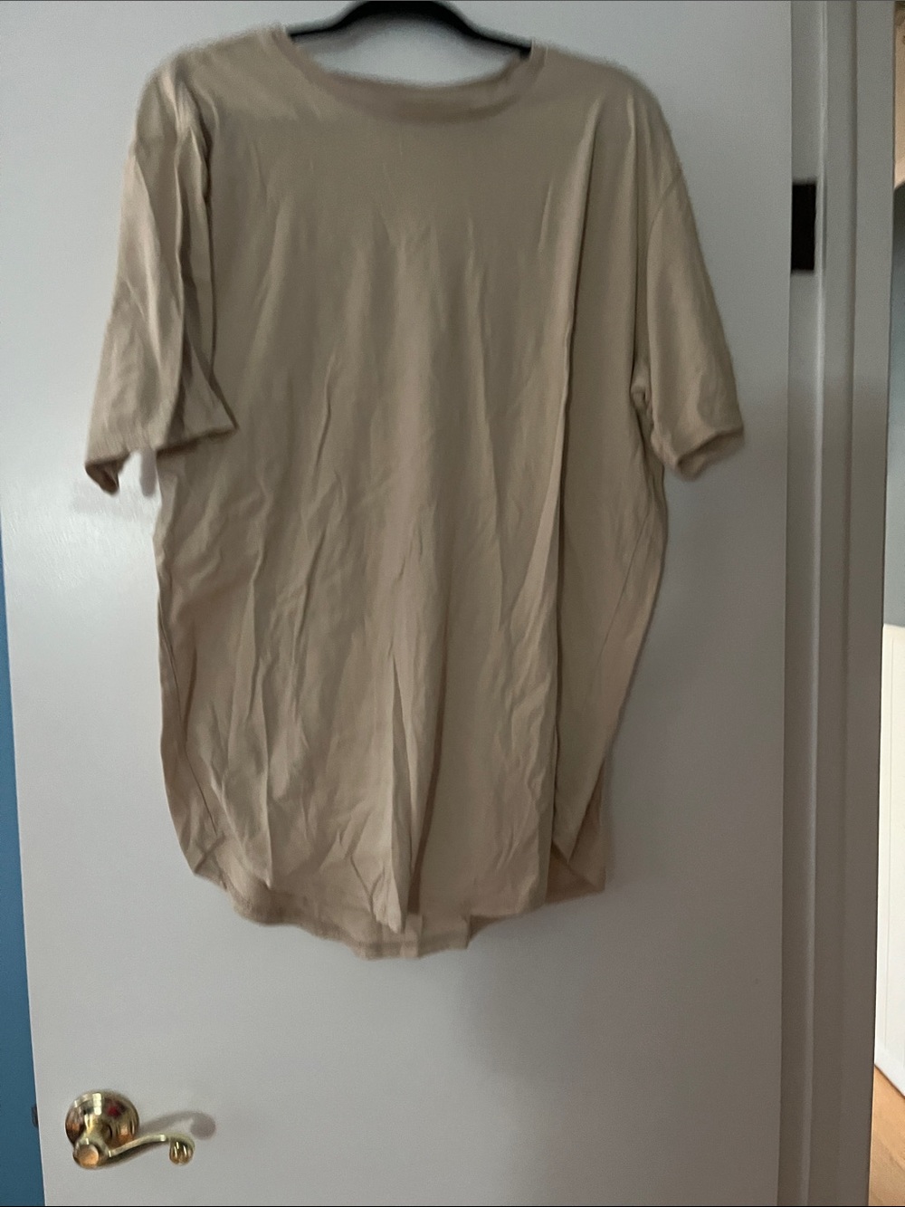 PacSun Men's Short Sleeve Crewneck T-Shirt in Tan